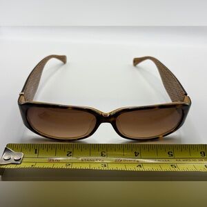 Coach Keri s464 Tortoise Sun Glasses with case sunglasses